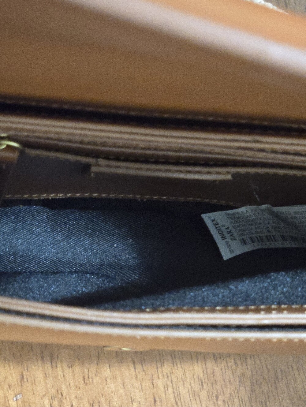 Zara Saddle Crossbody Bag Brown - Picture 4 of 7